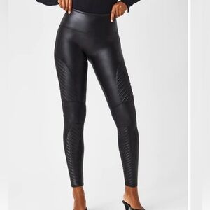 Spanx Moto Legging-Black